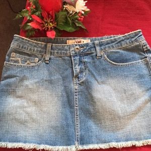 Authentic YMI SIZE 9 Blue Jean Skirt.